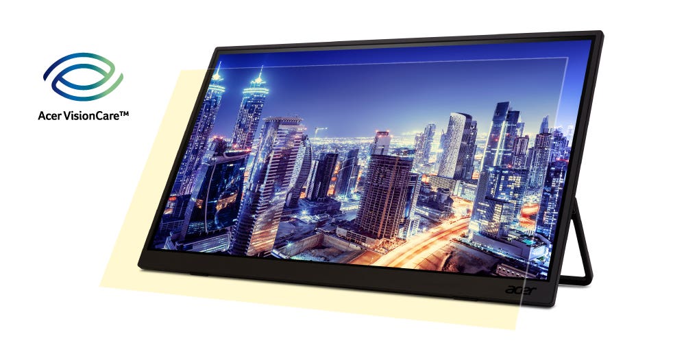 Acer モバイルモニター 15.6インチ タッチディスプレイ 10点マルチ