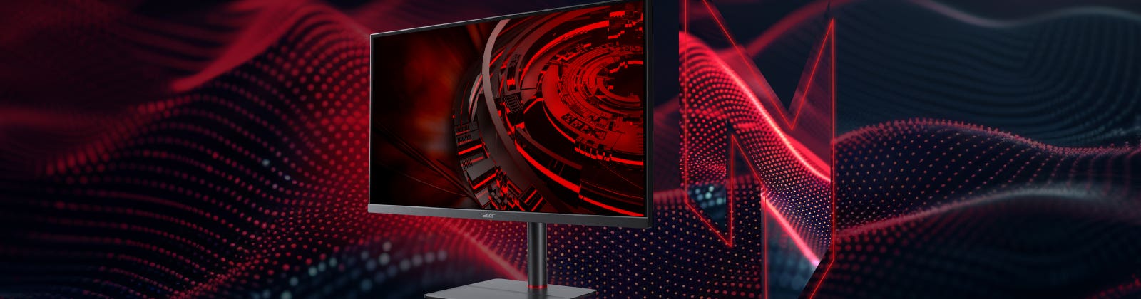 Acer Nitro ゲーミングモニター 27インチ フルHD IPS 非光沢 360Hz 0.5