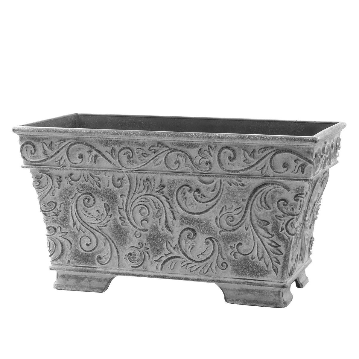 特価◎即日☆CARNAC/ボールドアラベスクプランターBK ブラック/FC038BK