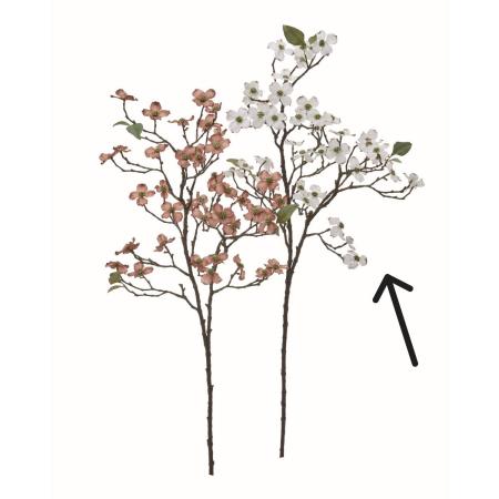 造花】アスカ/ドッグウッド×42 #028W ホワイトブラウン/A-35452-28W