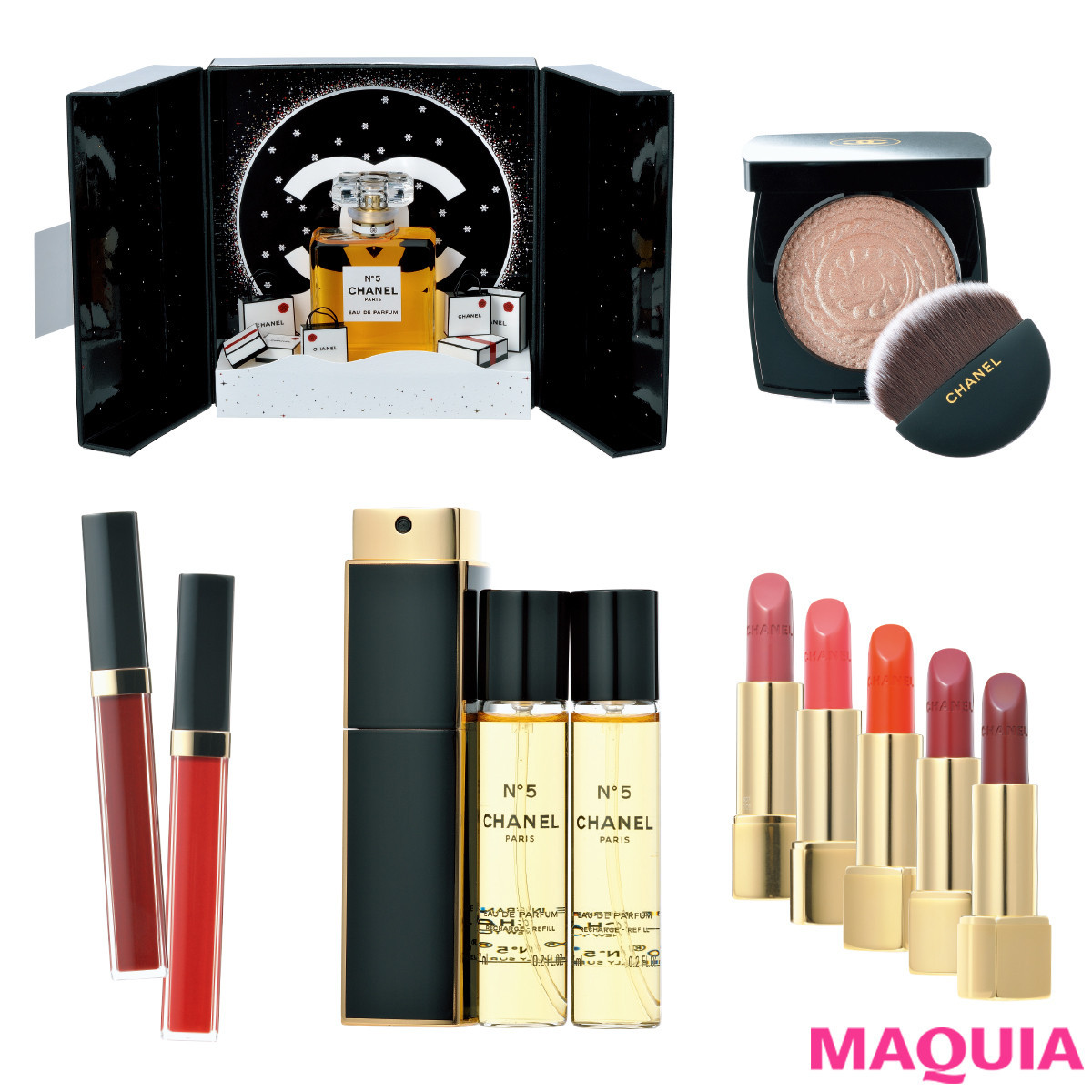 シャネル クリスマスコフレ2019】人気の香水やアイシャドウなど