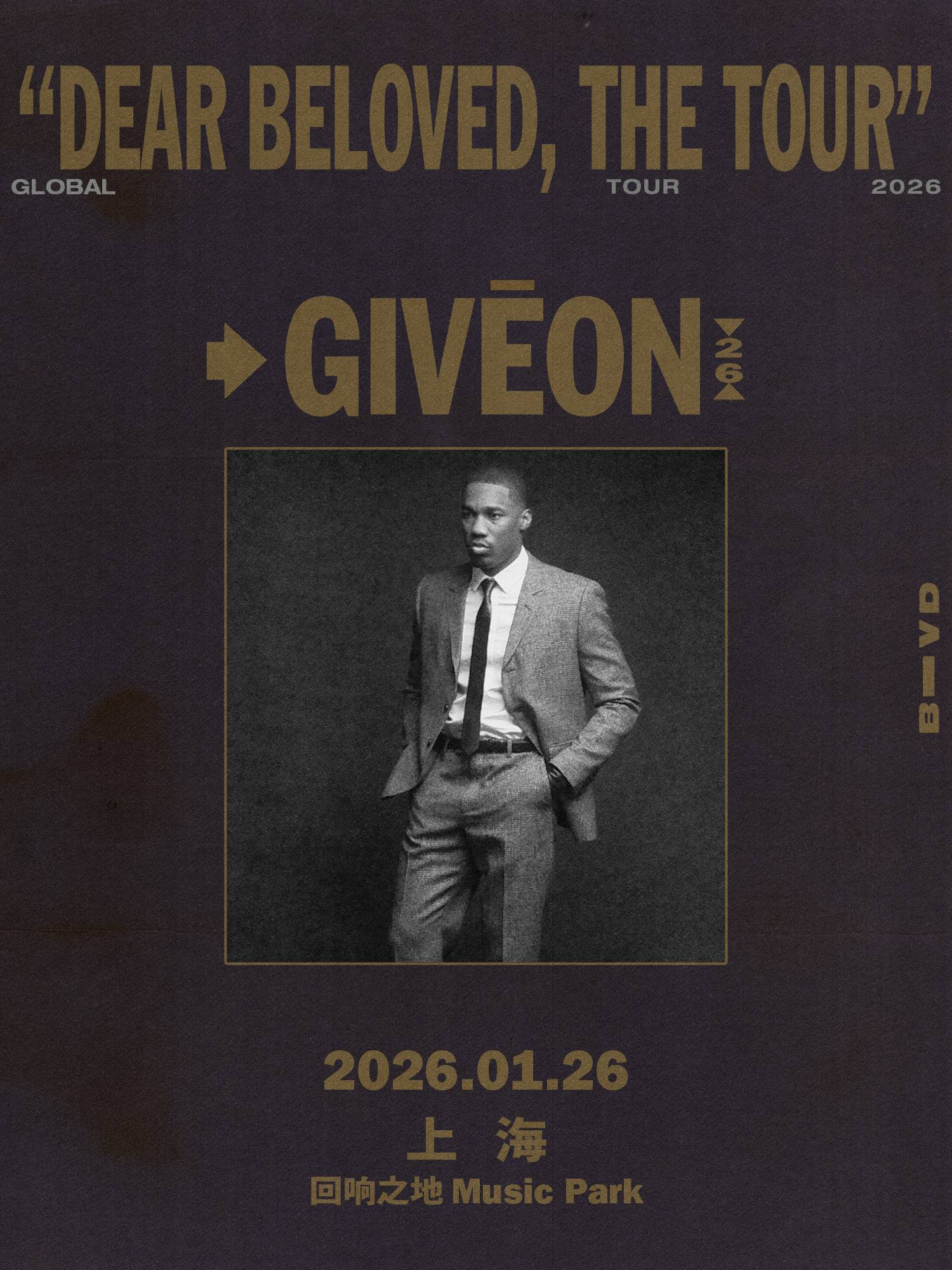 247tickets.com | GIVĒON - DEAR BELOVED THE TOUR 2026
