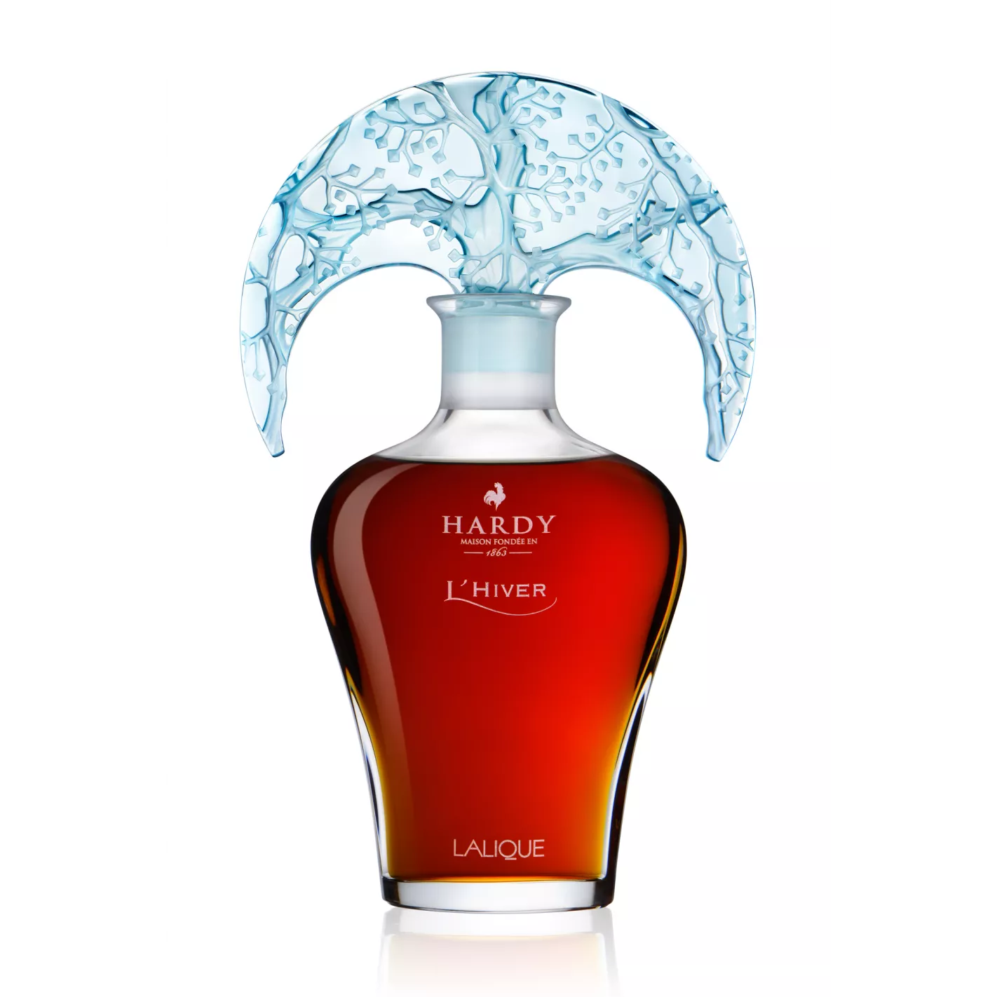 Hardy Four Seasons Winter Lalique Cognac - 70cl - Cognac Expert