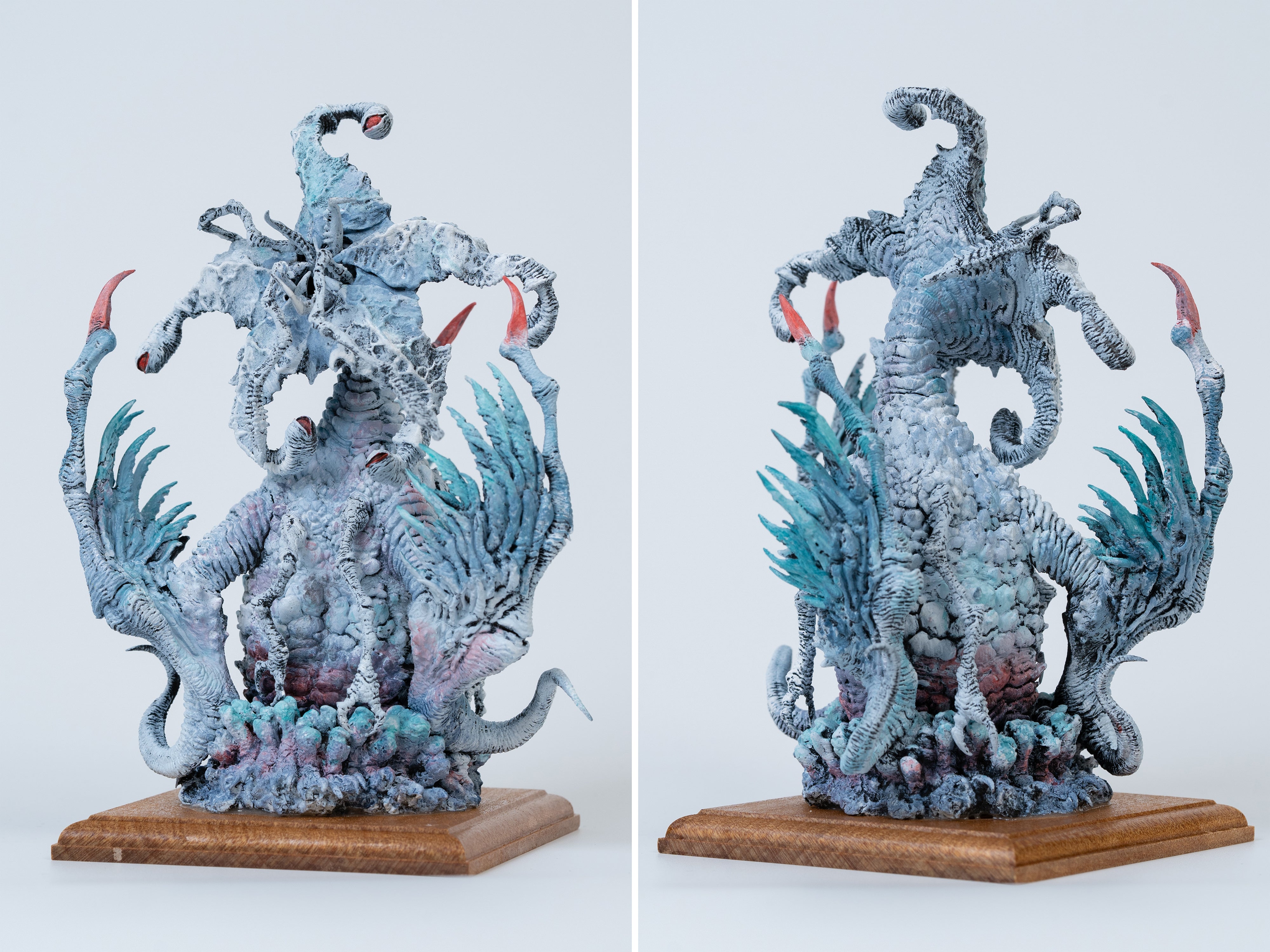 ご報告】大山竜デザイン《古のもの》デコマス完成！ ＆ 塗装フィギュア