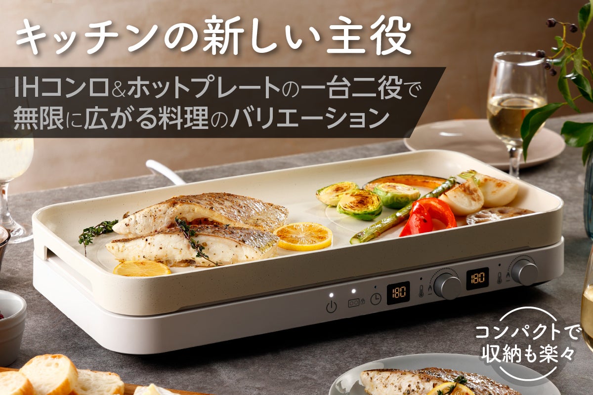 パナソニック IHデイリーホットプレート ホワイト KZ-CX1-W デイリー