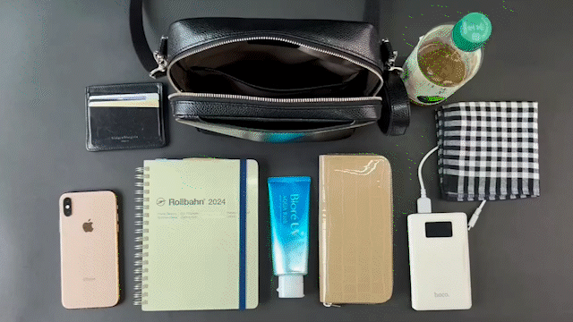 高級レザー×機能性】革職人が使いやすさを追求して製作「大人クロス