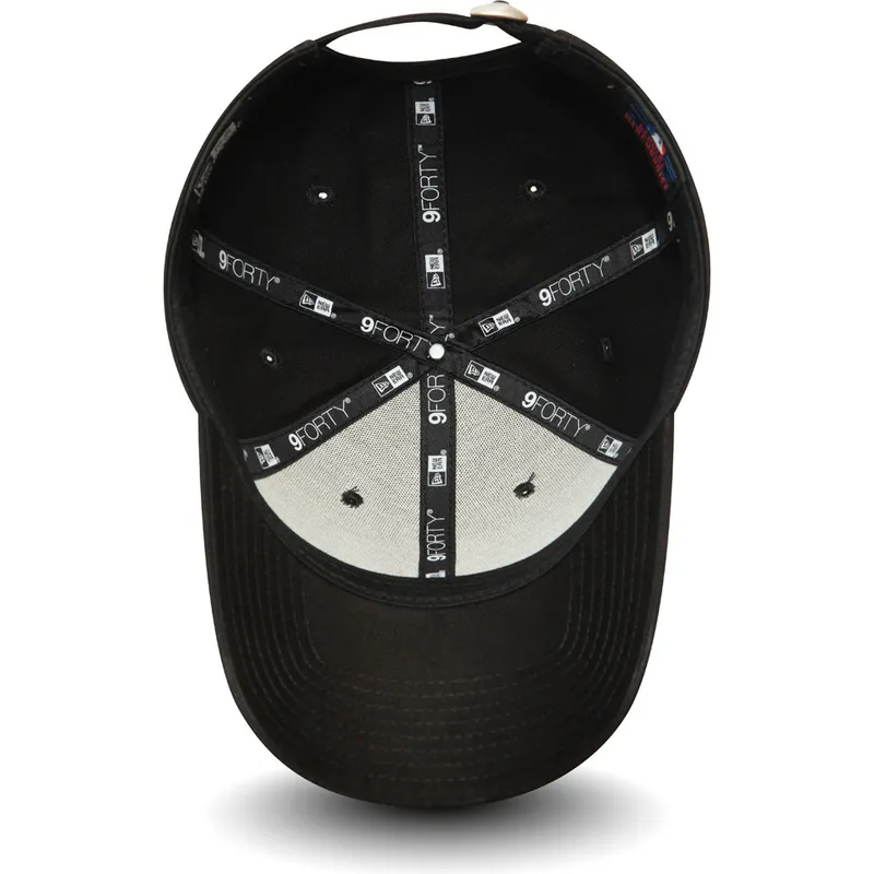 New Era Curved Brim Red Logo 9FORTY League Essential New York