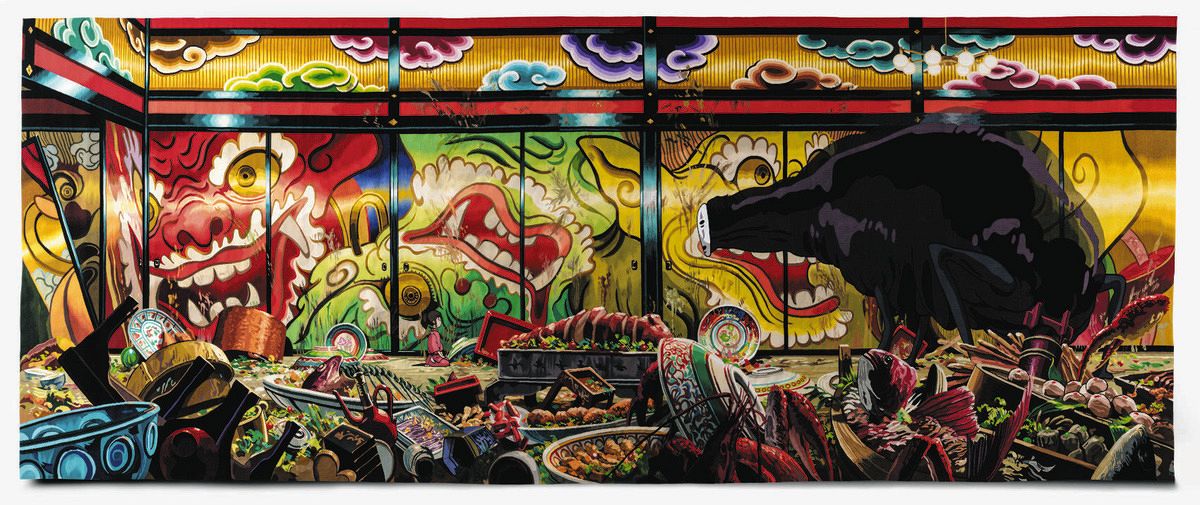 千と千尋の神隠し」大型タペストリーを国内初展示 11日から愛知県