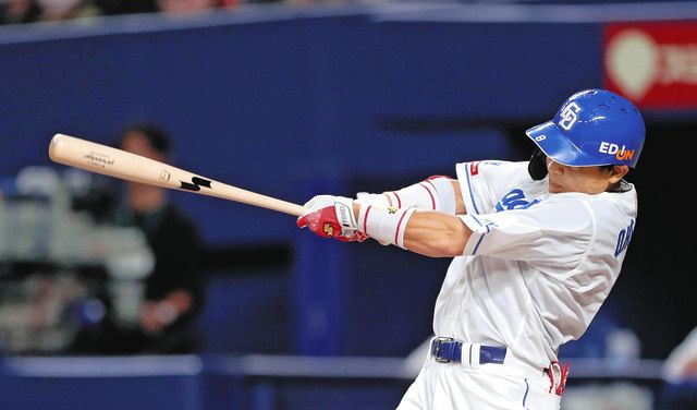 大島洋平がチーム唯一のマルチ安打 今季39度目、通算2019安打で歴代50