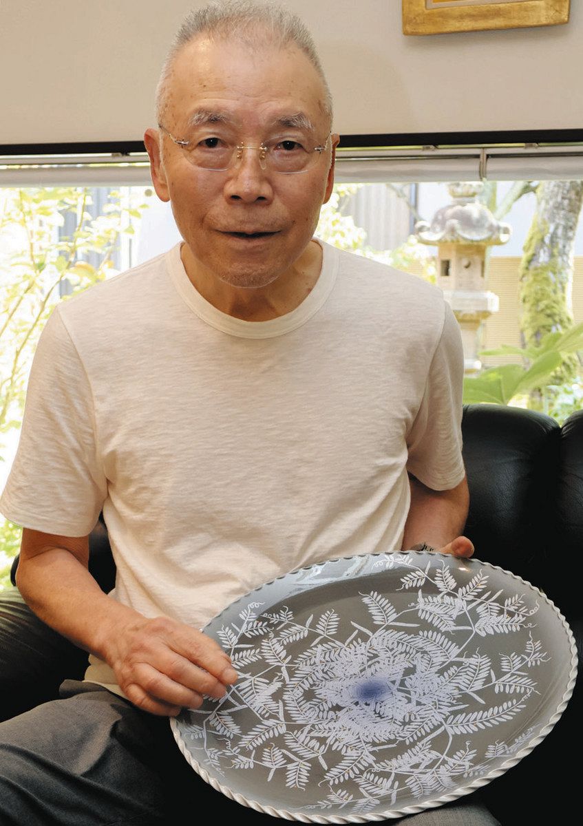 石川】独自の「釉裏銀彩」究めた 人間国宝認定 中田一於さん 「私と
