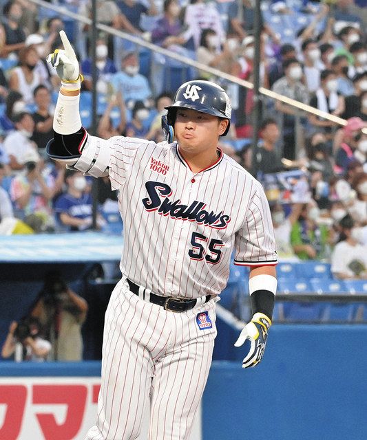 ヤクルト村上プロ野球史上初の5打席連続本塁打 中日・柳から39号2ラン