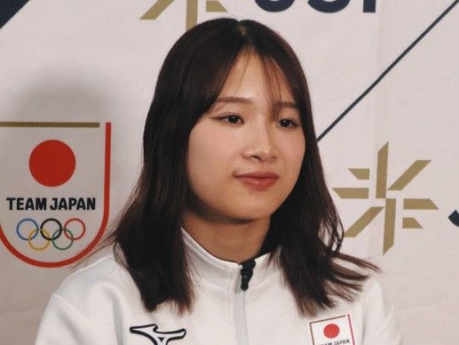 ショートトラック日本女子のエース・中島未莉、五輪仕様のヘルメットの