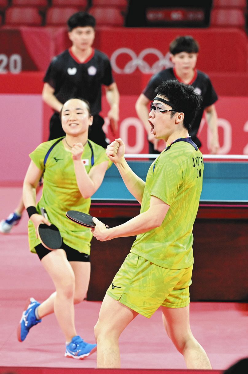 決勝進出の水谷隼＆伊藤美誠「最高としか言えないです」「すごく