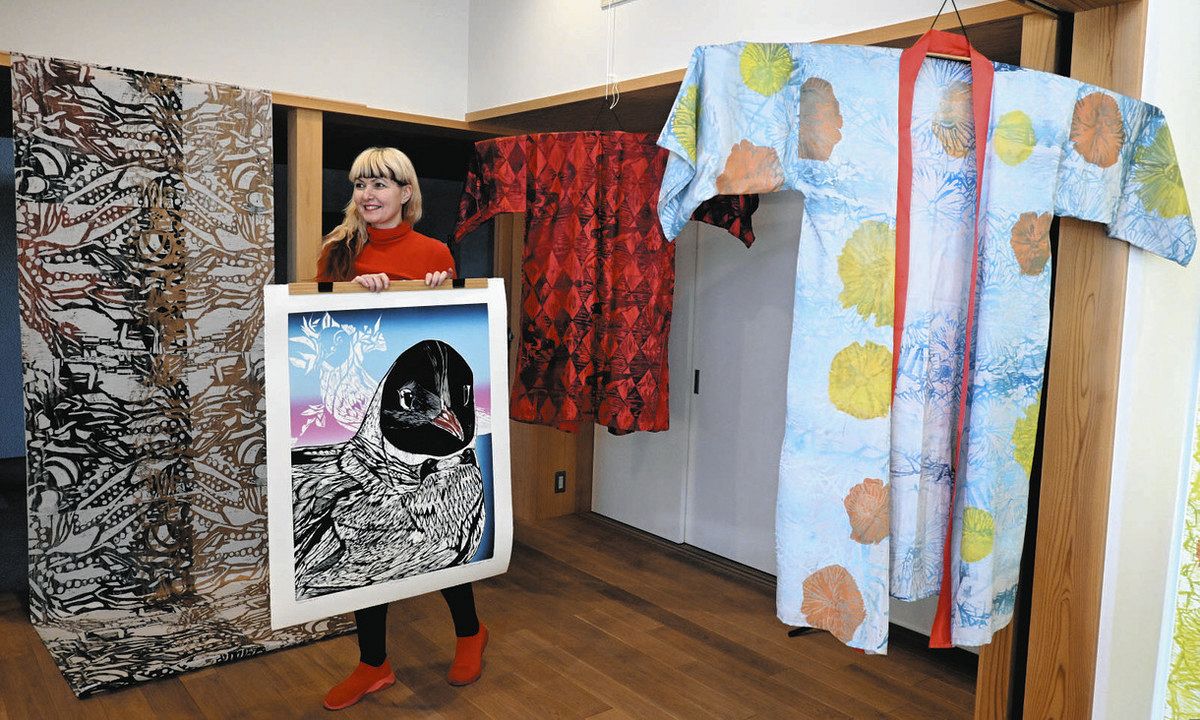 ノルウェー×日本「染め」の未来は 19日から名古屋で作品展：中日新聞Web