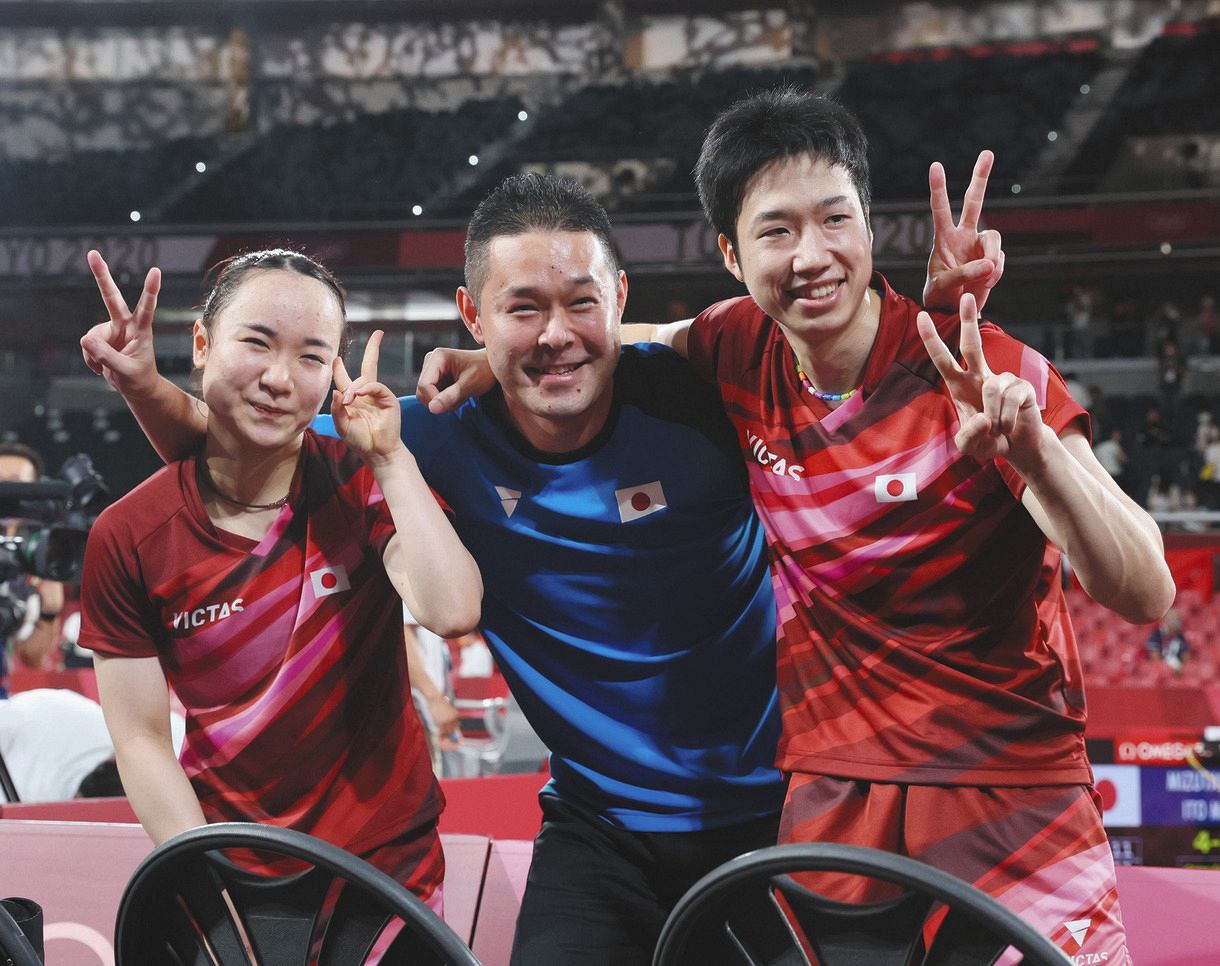 切り替え早い！伊藤美誠「明日のシングルスにしっかり備えたい」【東京