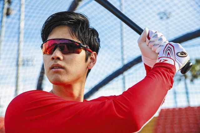 エンゼルス大谷翔平がオークリー社と契約 サングラス「～コレクション