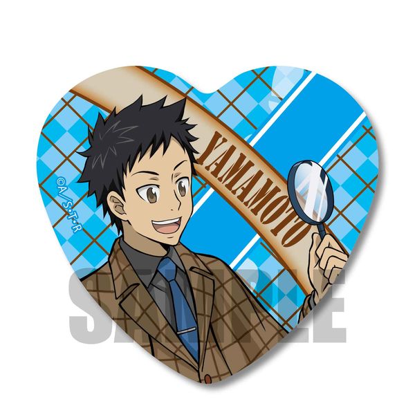 アパレル: 家庭教師ヒットマンREBORN! ハート缶バッジ 山本武 ボンゴレ