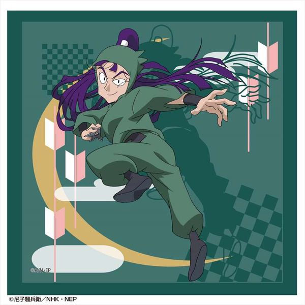 グッズ: 忍たま乱太郎 ハンドタオル 14 立花仙蔵 【2021年11月出荷予定