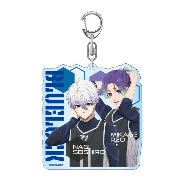 グッズ: ブルーロック アクリルキーホルダー 凪＆玲王: アイアップ