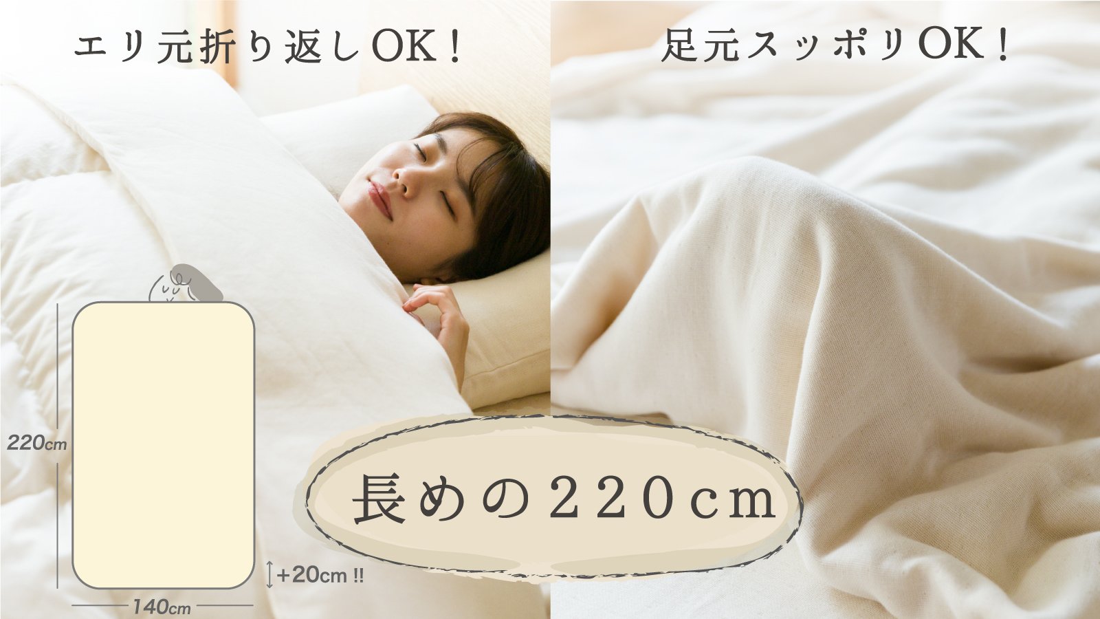 お湯と糊抜きだけでふっくら！柔らかく暖かい、8重ガーゼ毛布