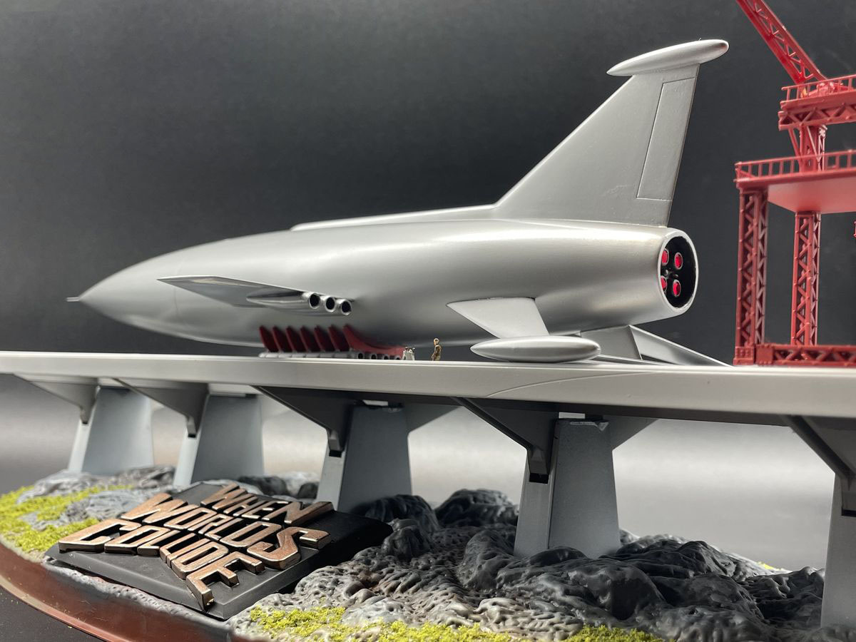 自作ガントリーを加えて「宇宙船アーク号」発進準備完了！【達人の