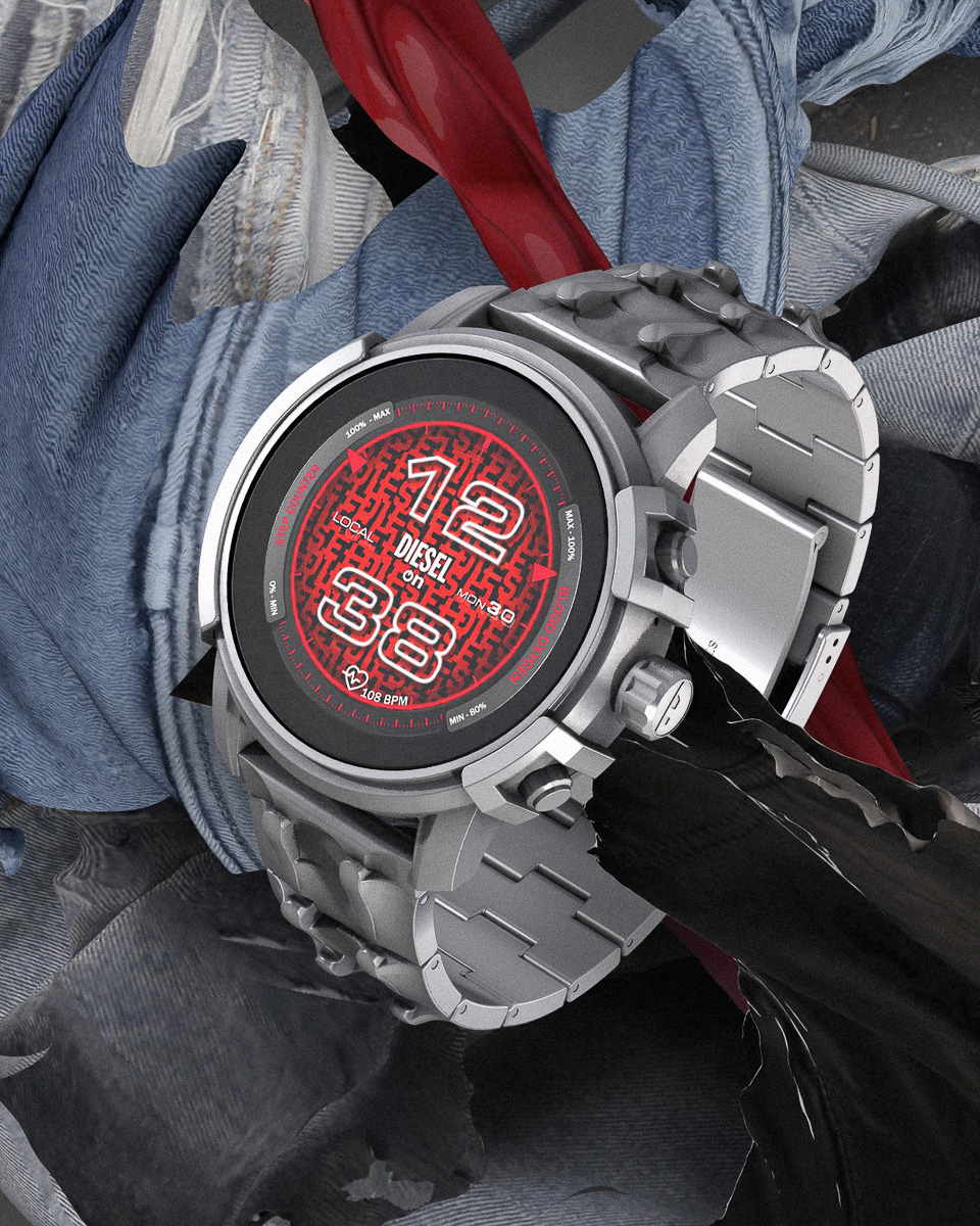スマートウォッチにもデザインを！ディーゼルの新作で腕元を