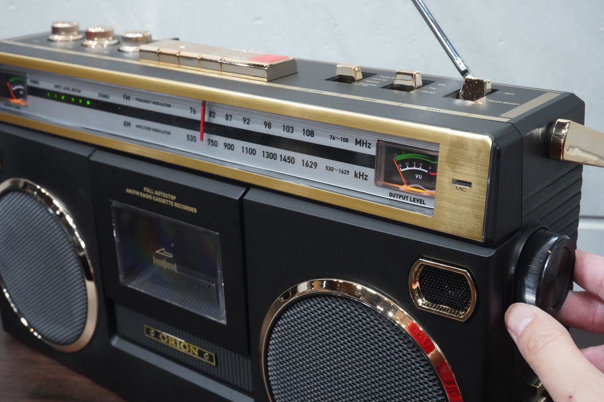 80年代リバイバルなORIONの「ラジカセ」をレビュー。SONY、AXIA