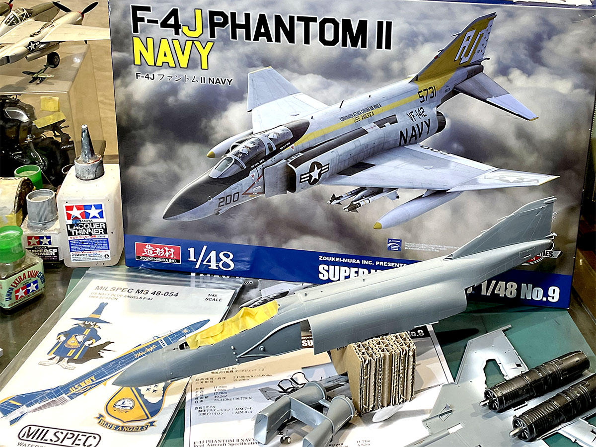 華麗なるアメリカ海軍飛行展示チーム「ブルーエンジェルス」をF-4J