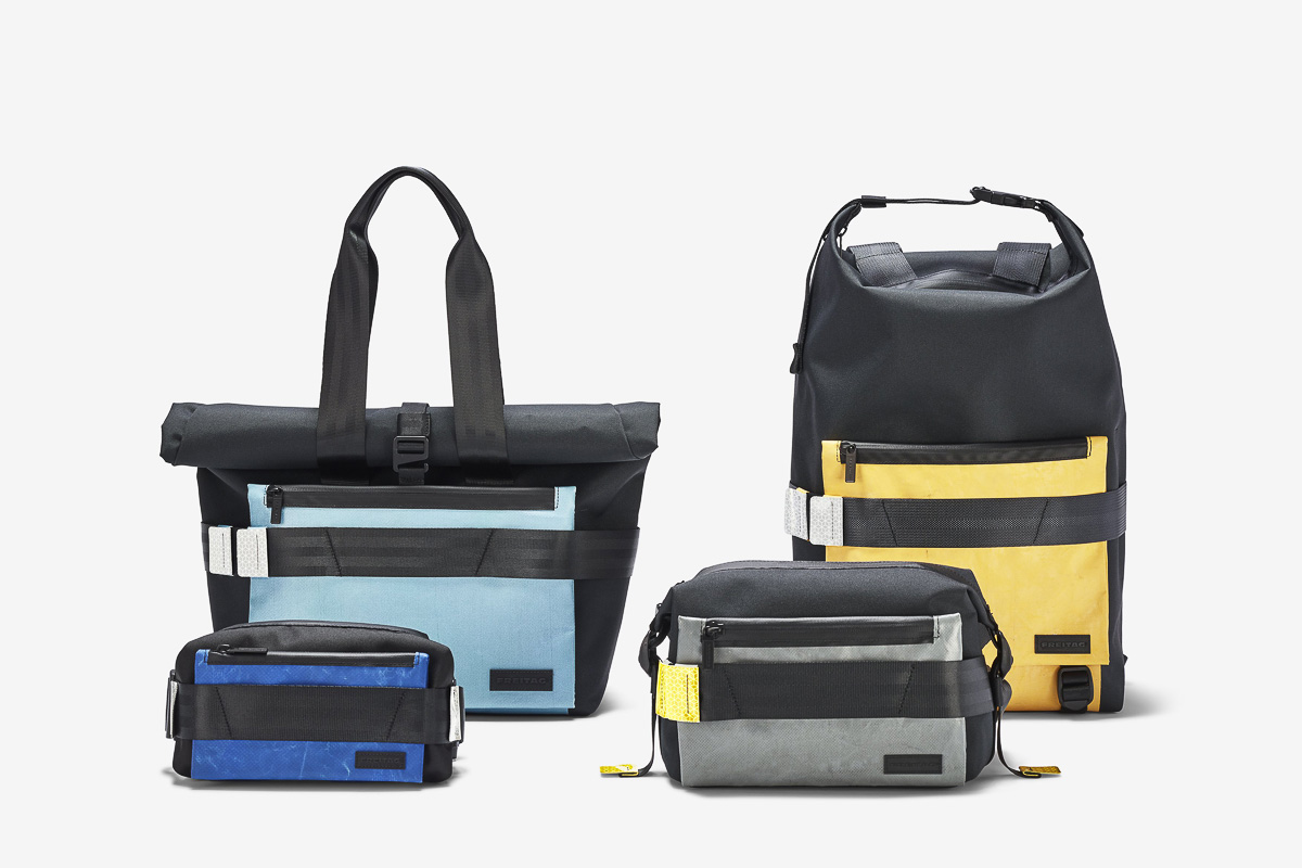 トラックの幌を再利用。フライターグ新作バッグは夜道も安心な