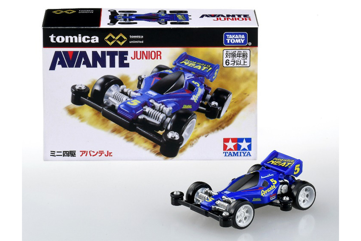 ミニ四駆「アバンテJr.」のダイキャスト製ミニカー誕生！