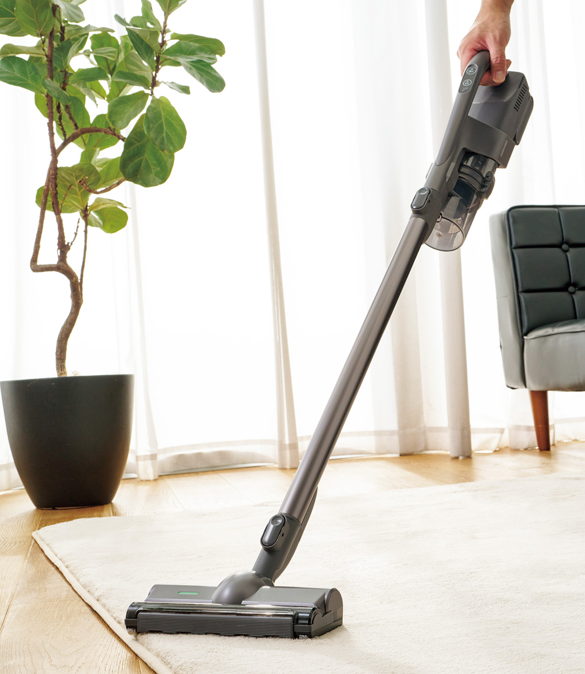 トルネオV コードレスVC-CLX72］は驚きの吸引持続力と新技術で使い勝手