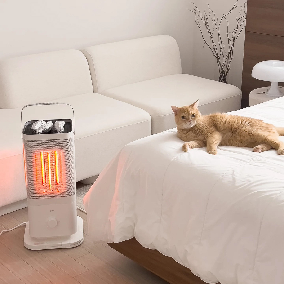 電源入れて3秒で即あったかい。その秘密は熱効率の高い