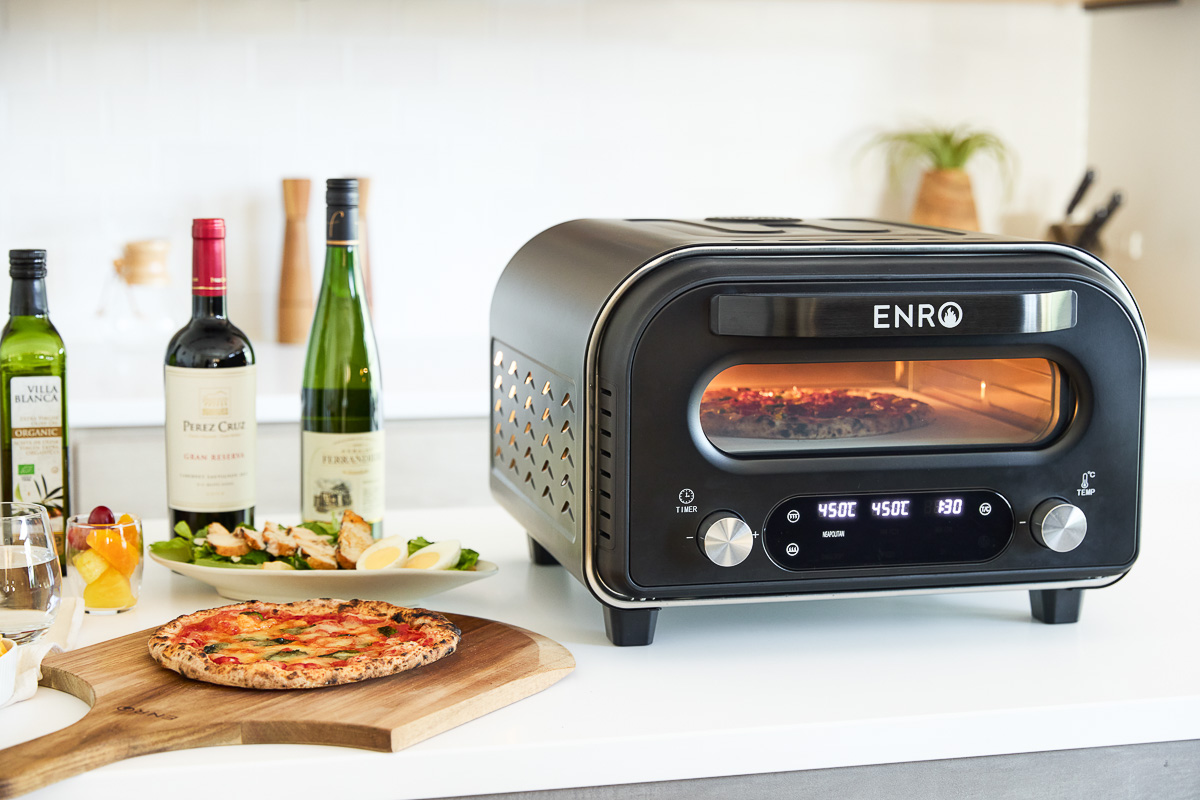 ENRO 電気ピザオーブン ENRO-005 電気式窯焼名人 ポータブル家電ピザ窯