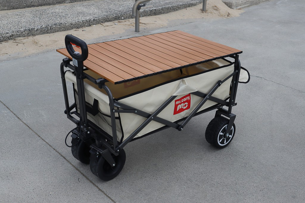 mr.carry 電動キャリーワゴン ベージュ・ブラック 【公式通販】