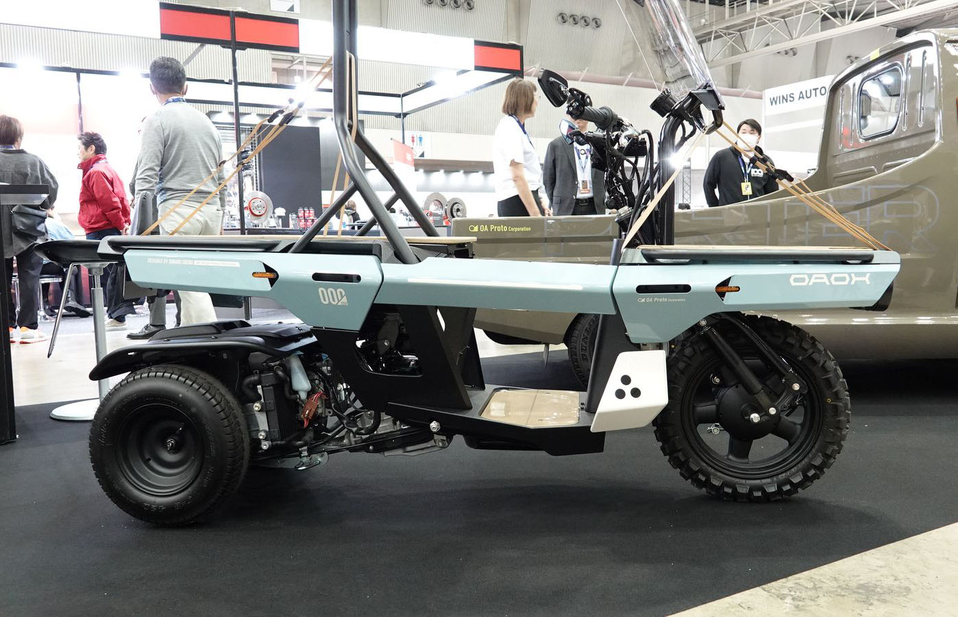 3輪スクーター「ジャイロ」が遊びにも作業にも使えるアウトドアギアに