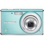 Olympus FE-4020 Digital Camera (Light Blue) 227515 B&H Photo