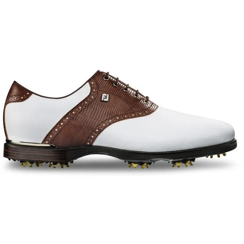 FootJoy Icon Black Lizard Print Golf Shoes - Golfballs.com