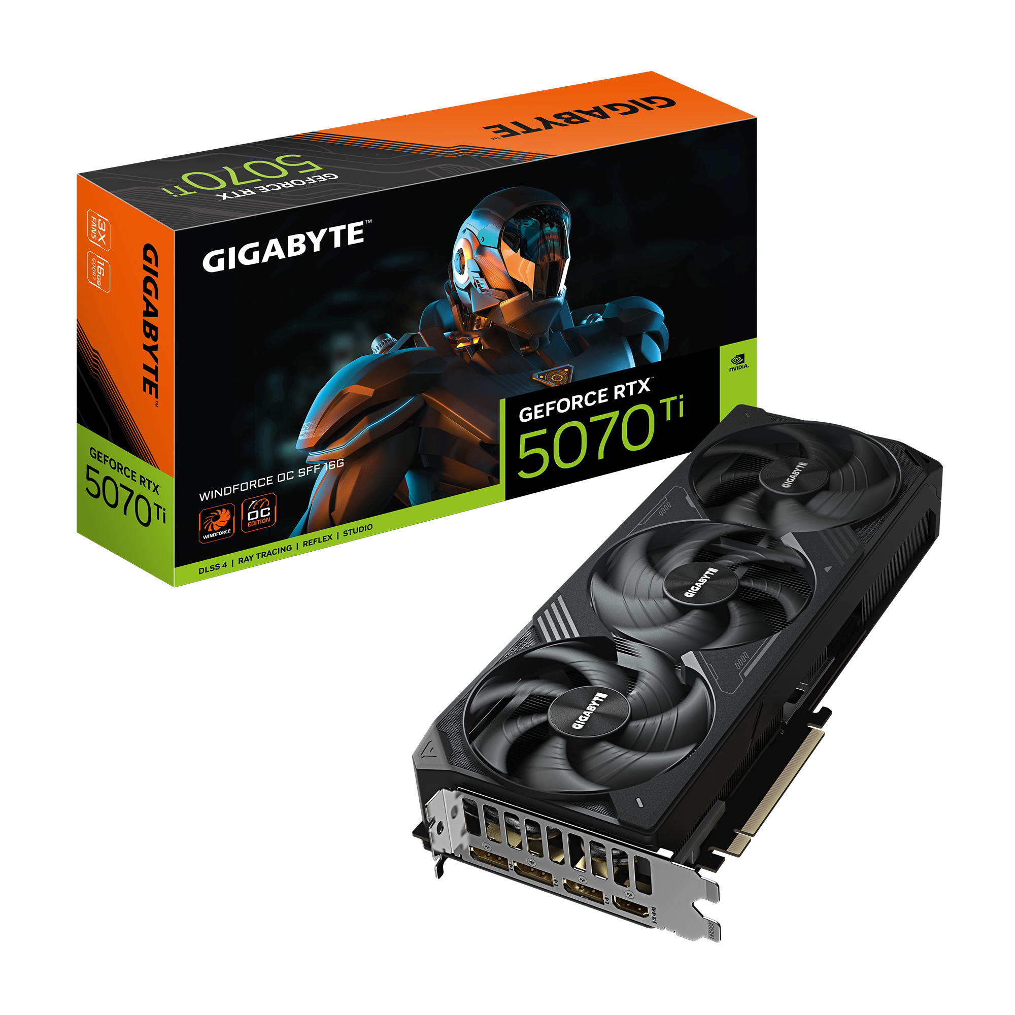 GeForce RTX™ 5070 Ti WINDFORCE OC SFF 16G｜AORUS - GIGABYTE USA