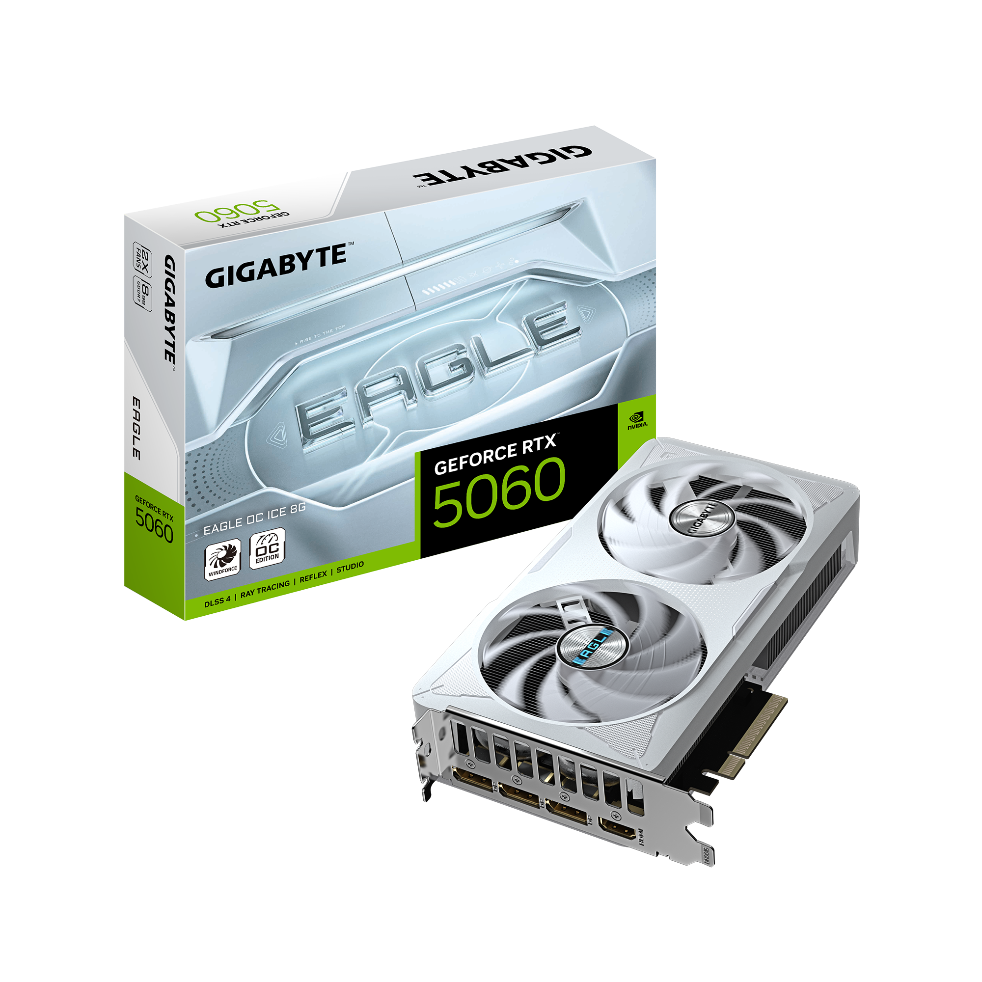 GeForce RTX™ 5060 EAGLE OC ICE 8G - GIGABYTE Global