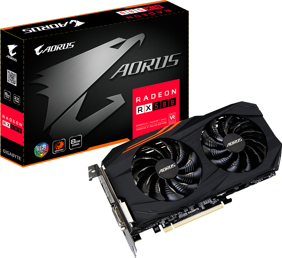 AORUS Radeon RX580 8G グラフィックボード AORUS Radeon™ RX580 8G
