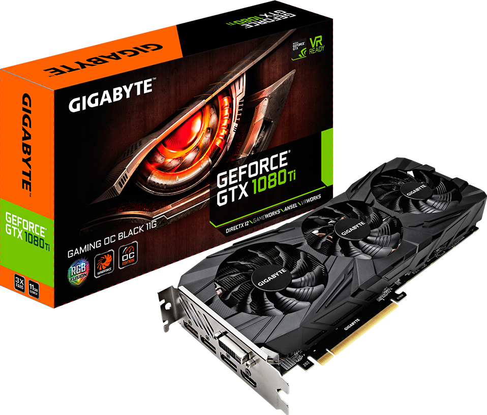 GeForce® GTX 1080 Ti Gaming OC BLACK 11G - GIGABYTE Japan