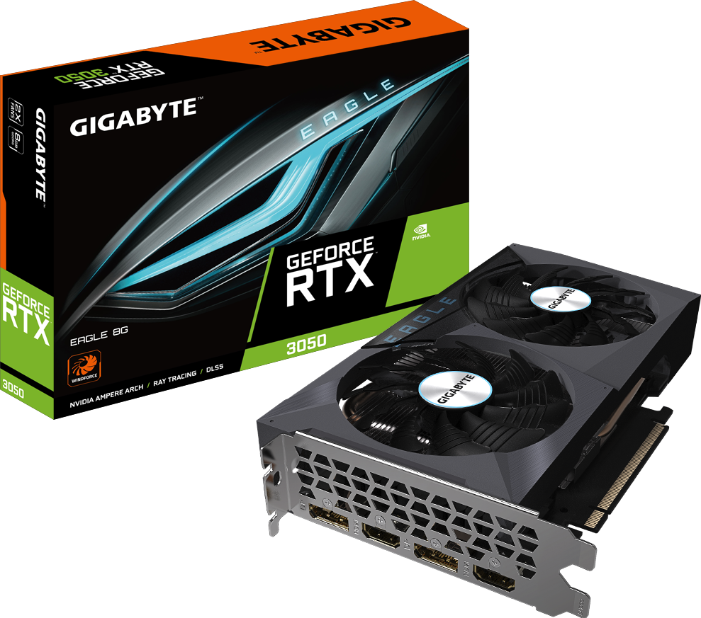 GeForce RTX™ 3050 EAGLE 8G - GIGABYTE Canada