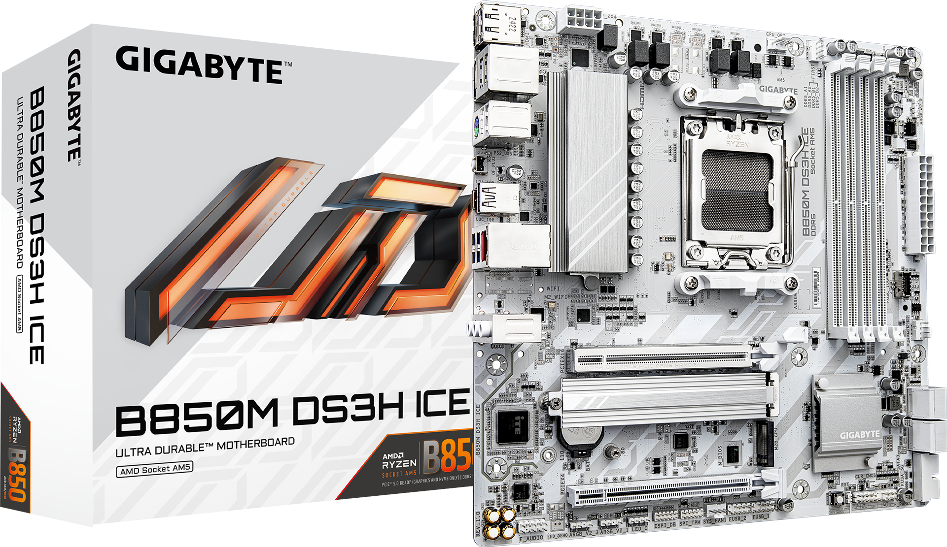 B850M DS3H ICE (Rev. 1.0) - GIGABYTE Global