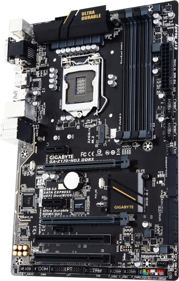 GA-Z170-HD3 DDR3 (Rev. 1.0) - GIGABYTE Japan