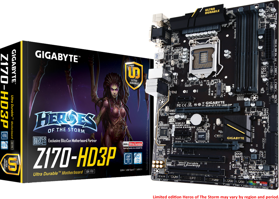 GA-Z170-HD3P (Rev. 1.0) - GIGABYTE Japan