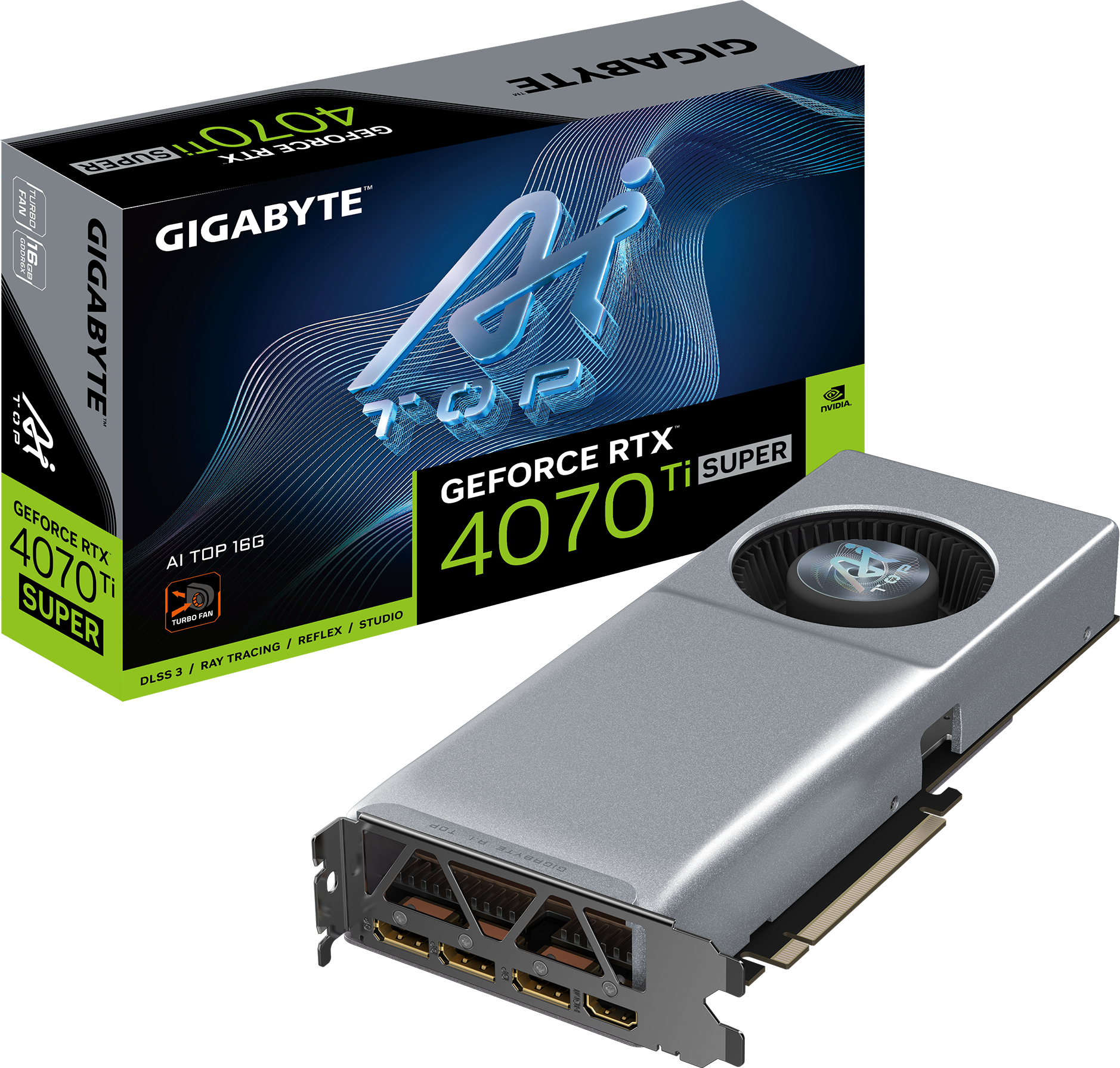 GeForce RTX™ 4070 Ti SUPER AI TOP 16G - GIGABYTE Global