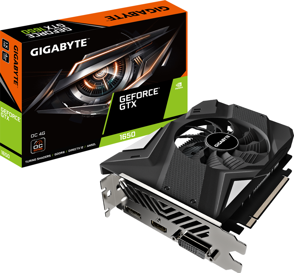 GeForce® GTX 1650 D6 OC 4G (Rev. 2.0) - GIGABYTE Japan