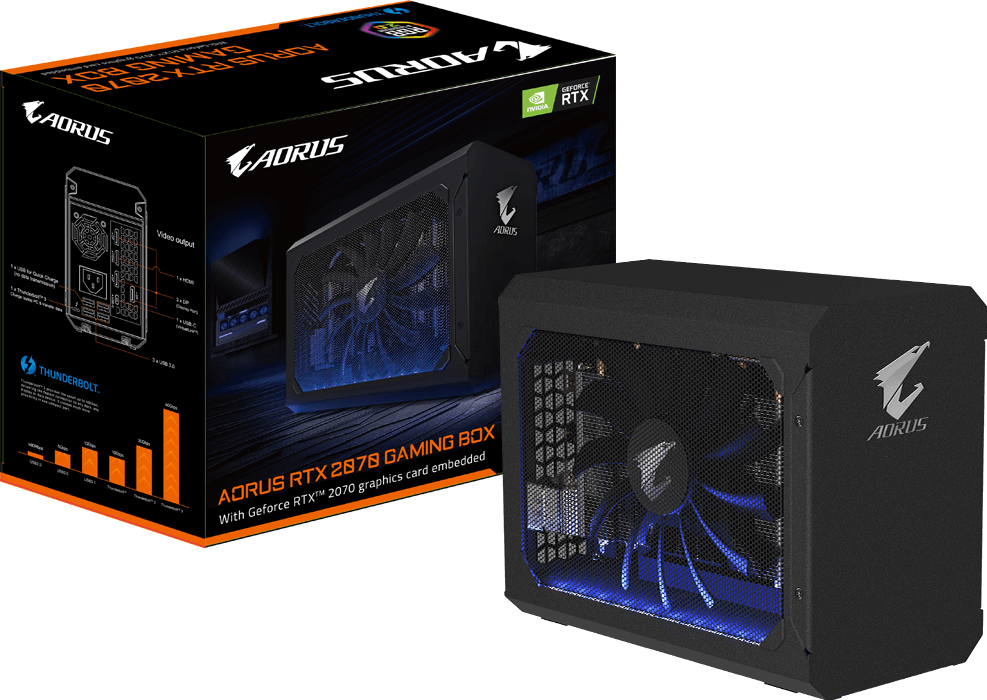 AORUS RTX 2070 GAMING BOX - GIGABYTE Global