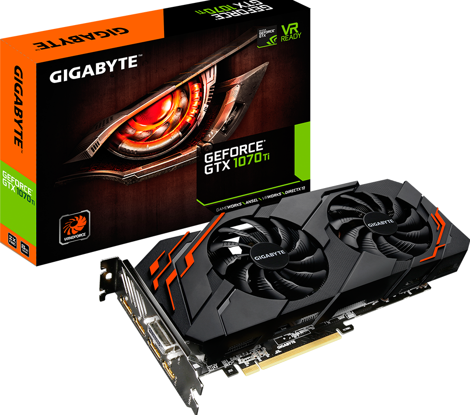 GeForce® GTX 1070 Ti WINDFORCE 8G - GIGABYTE Japan