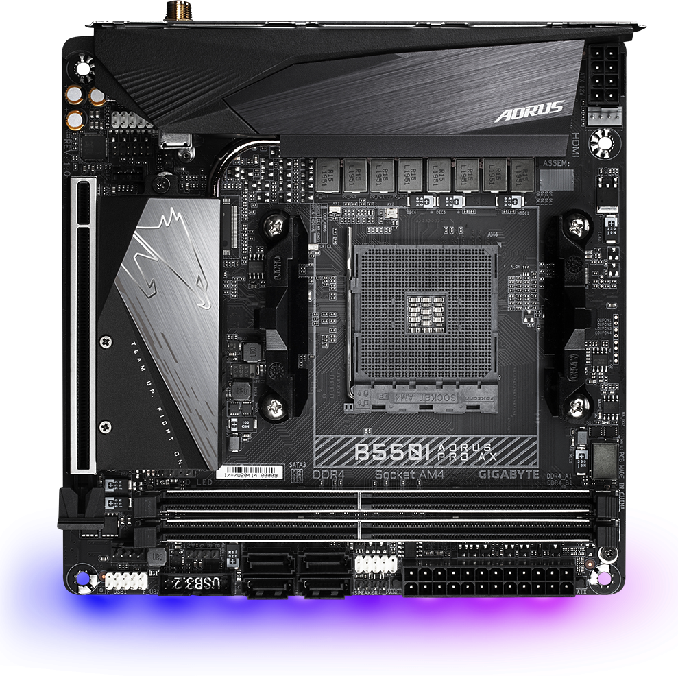 B550I AORUS PRO AX (Rev. 1.0) - GIGABYTE Canada